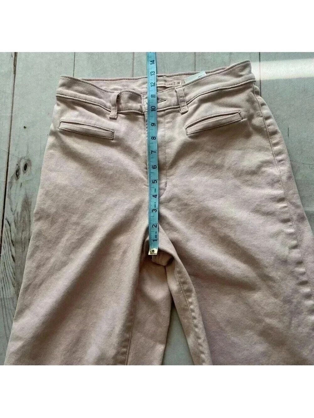 Levi’s Ribcage Wide Leg Cropped Women's Pants 28 - Picture 8 of 16